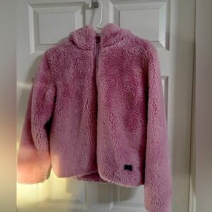 Girls Under Armour pink jacket